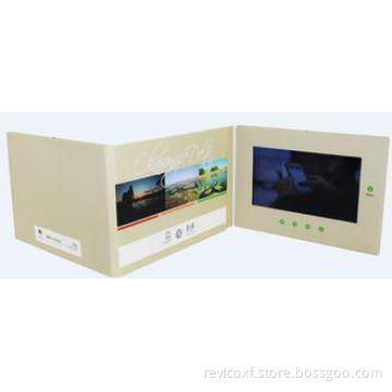 4.3inch tft LCD Video Brochure advertisement video booklet